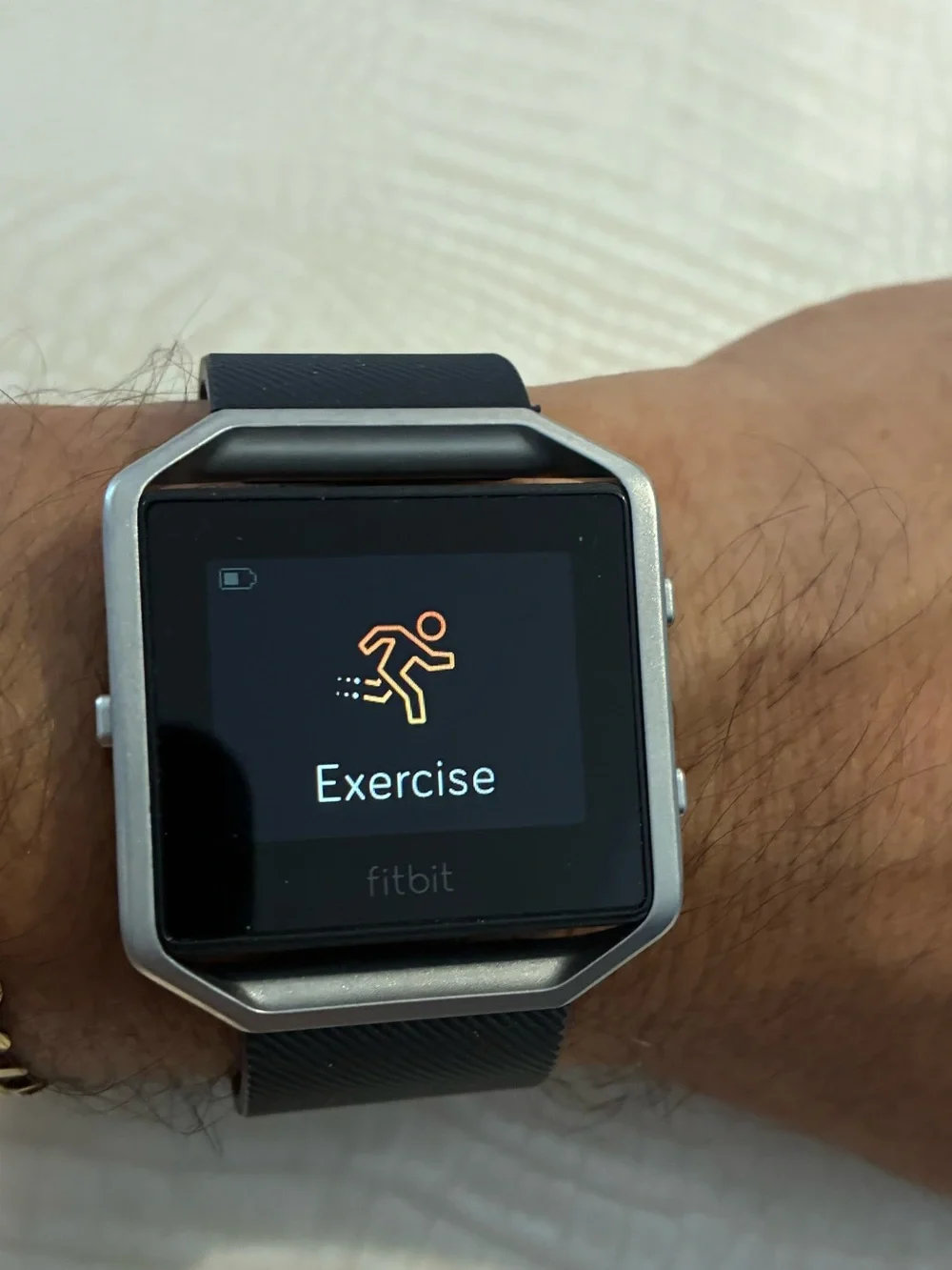 fitbit Smartwatch with Black Band